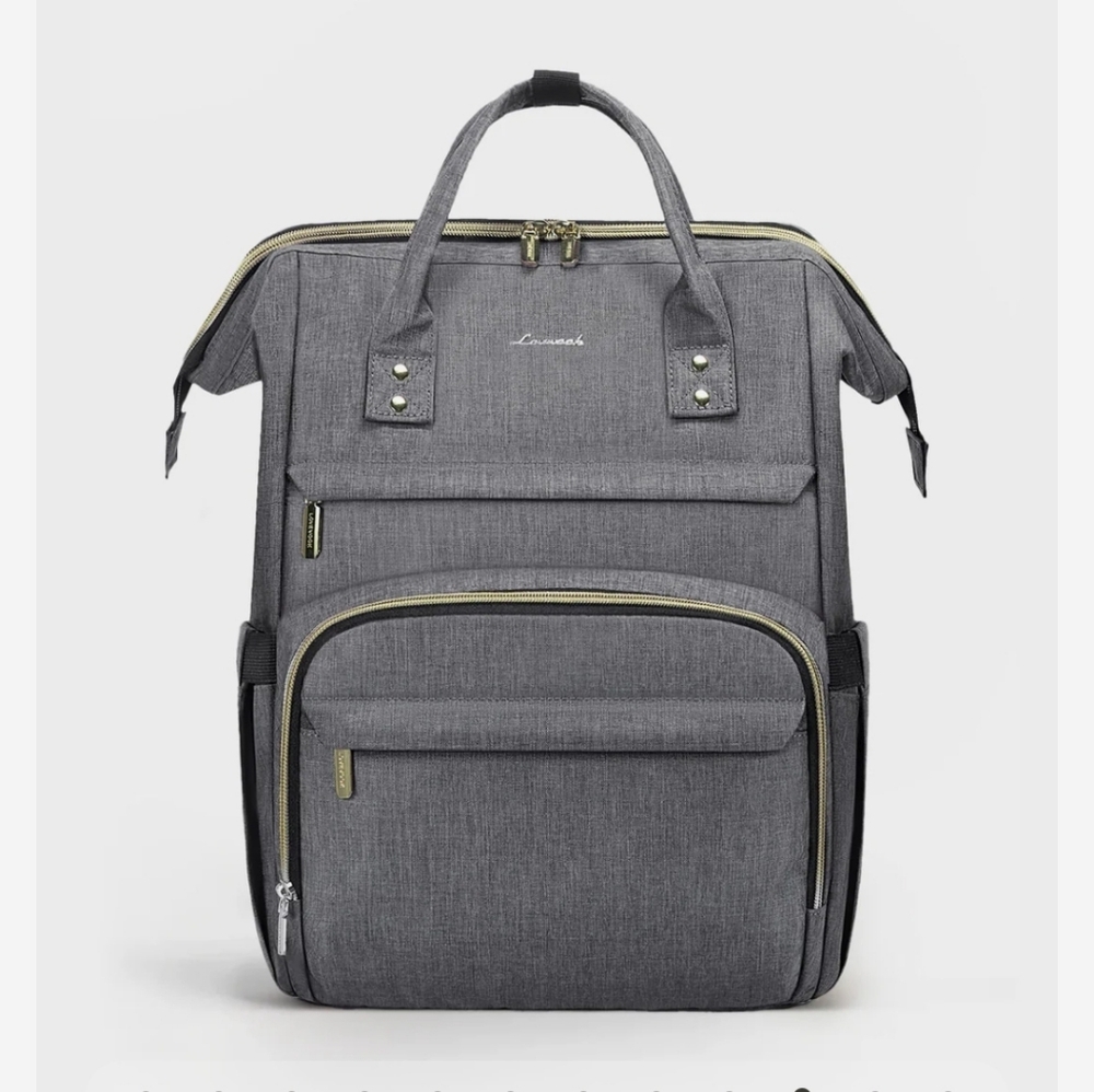 Lovevook Gray Computer Travel Backpack